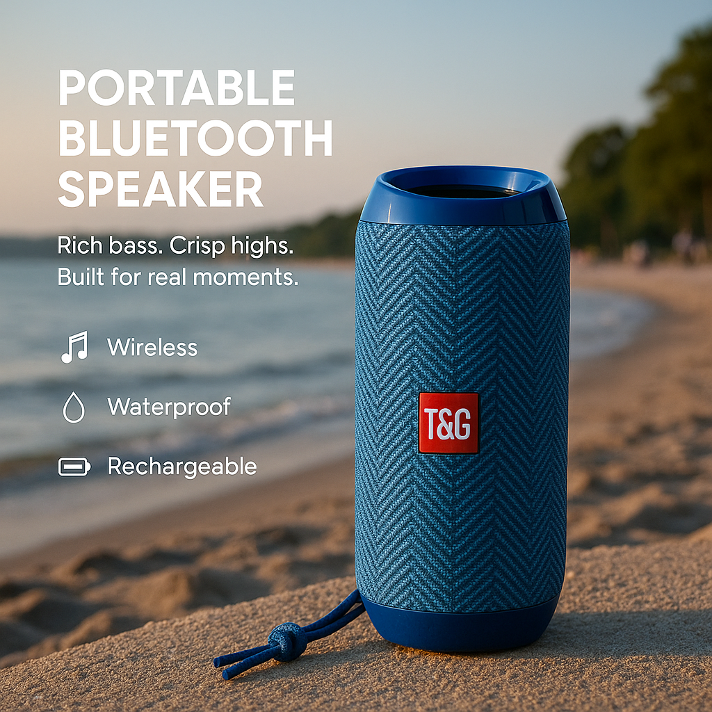 Portable Bluetooth and Wireless Speaker