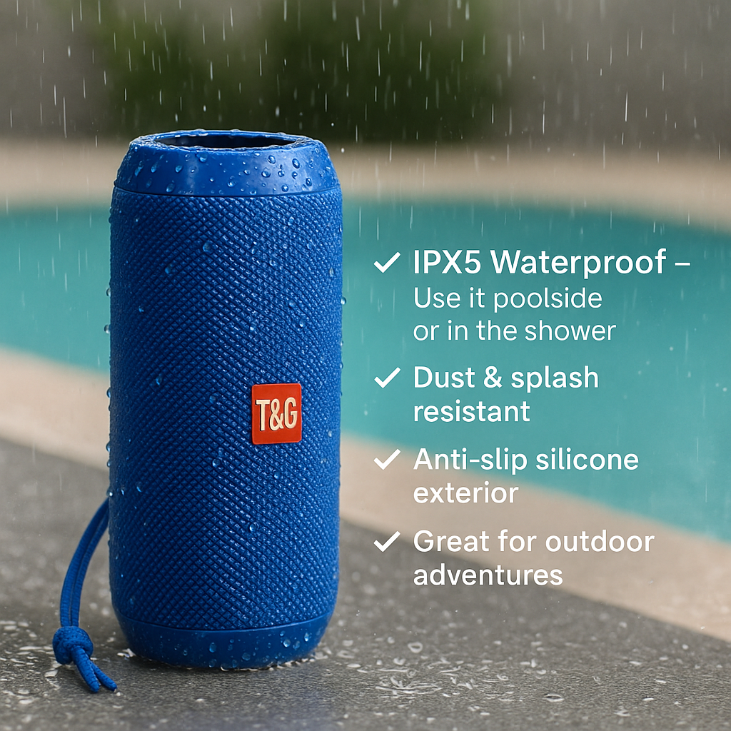 Portable Bluetooth and Wireless Speaker