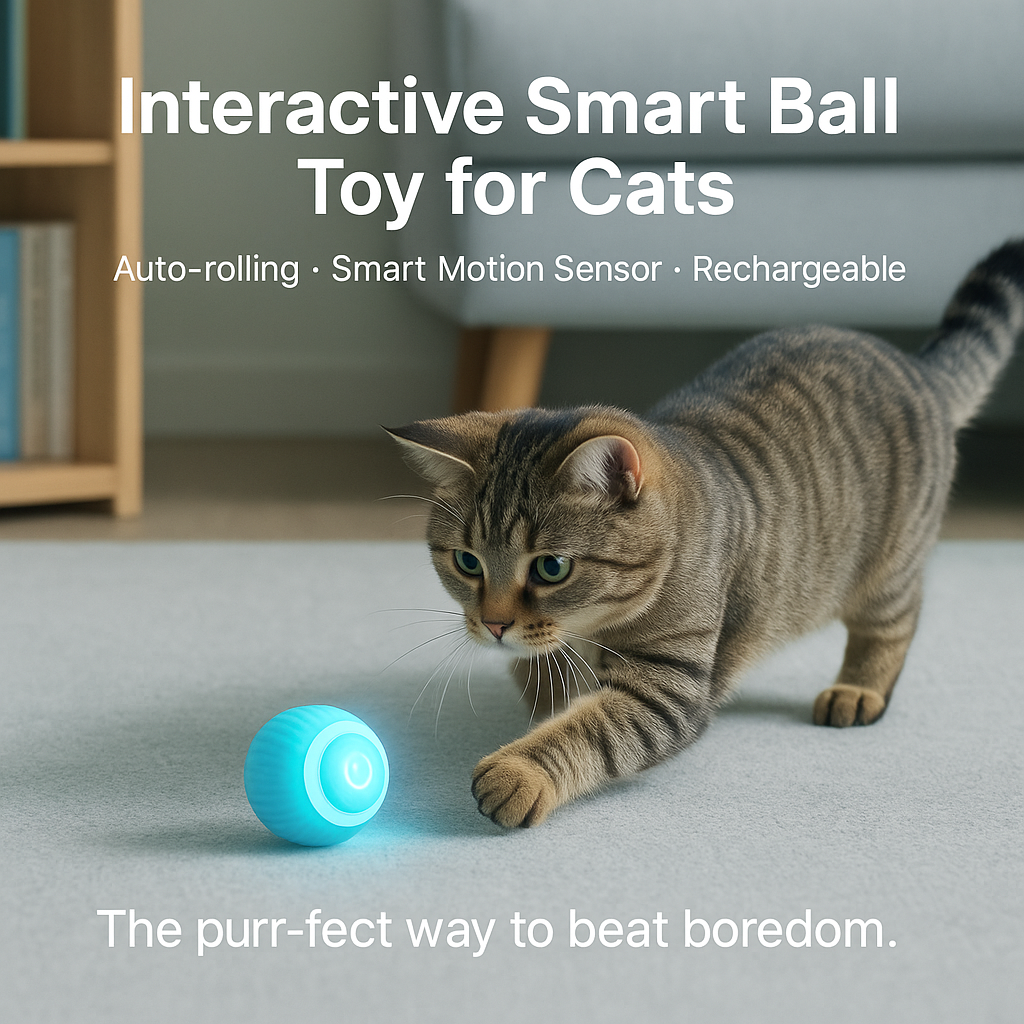 Interactive Smart Ball Toys for Cats