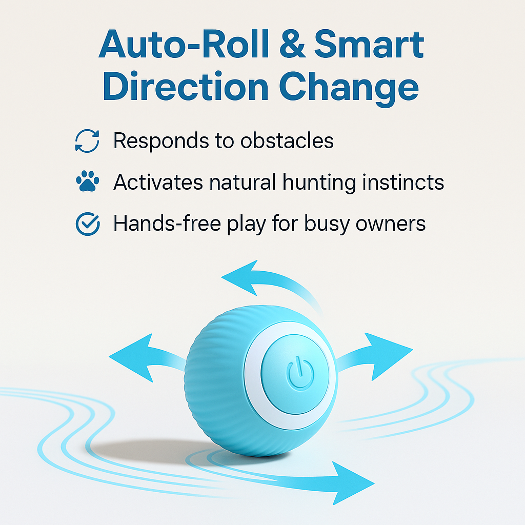 Interactive Smart Ball Toys for Cats