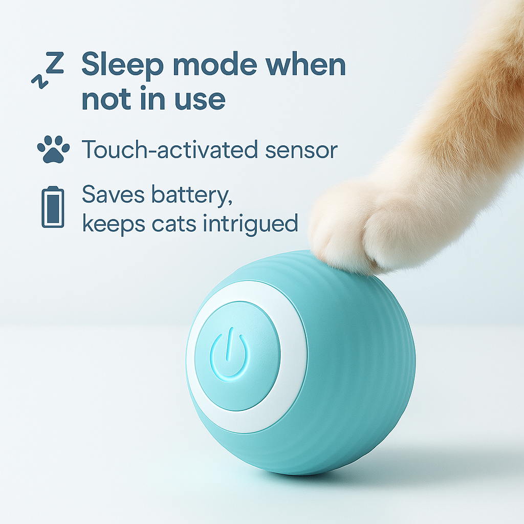 Interactive Smart Ball Toys for Cats