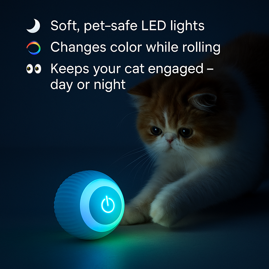 Interactive Smart Ball Toys for Cats