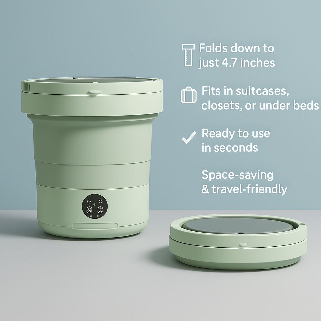 Mini Portable Foldable Washing Machine