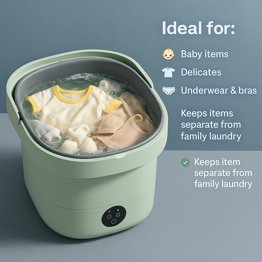 Mini Portable Foldable Washing Machine
