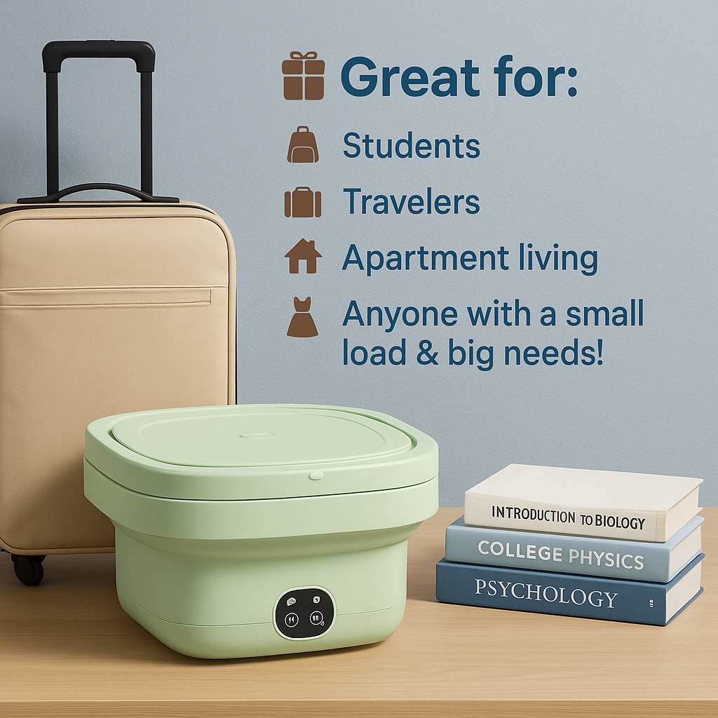 Mini Portable Foldable Washing Machine