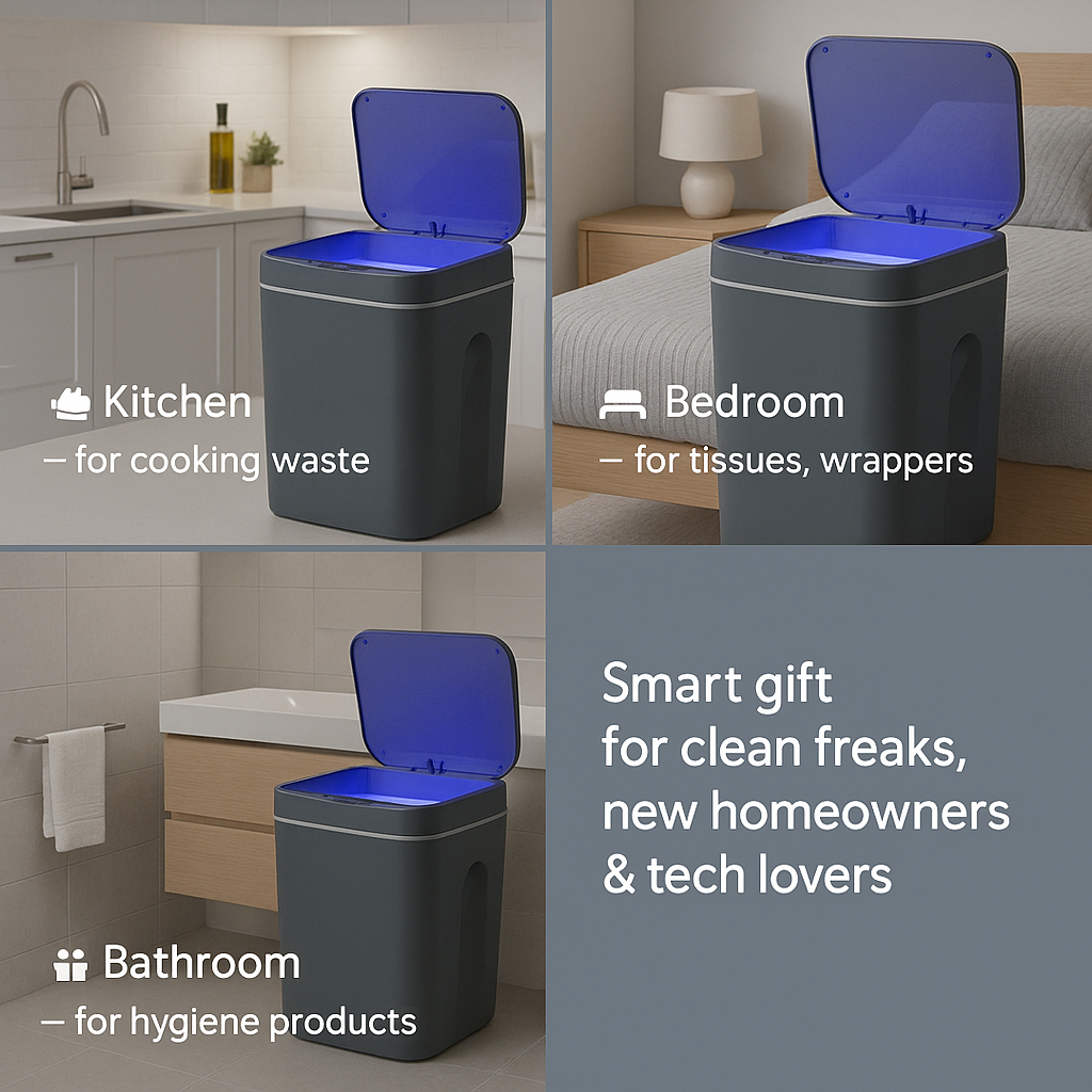 Automatic Intelligent Sensor Smart Dustbin
