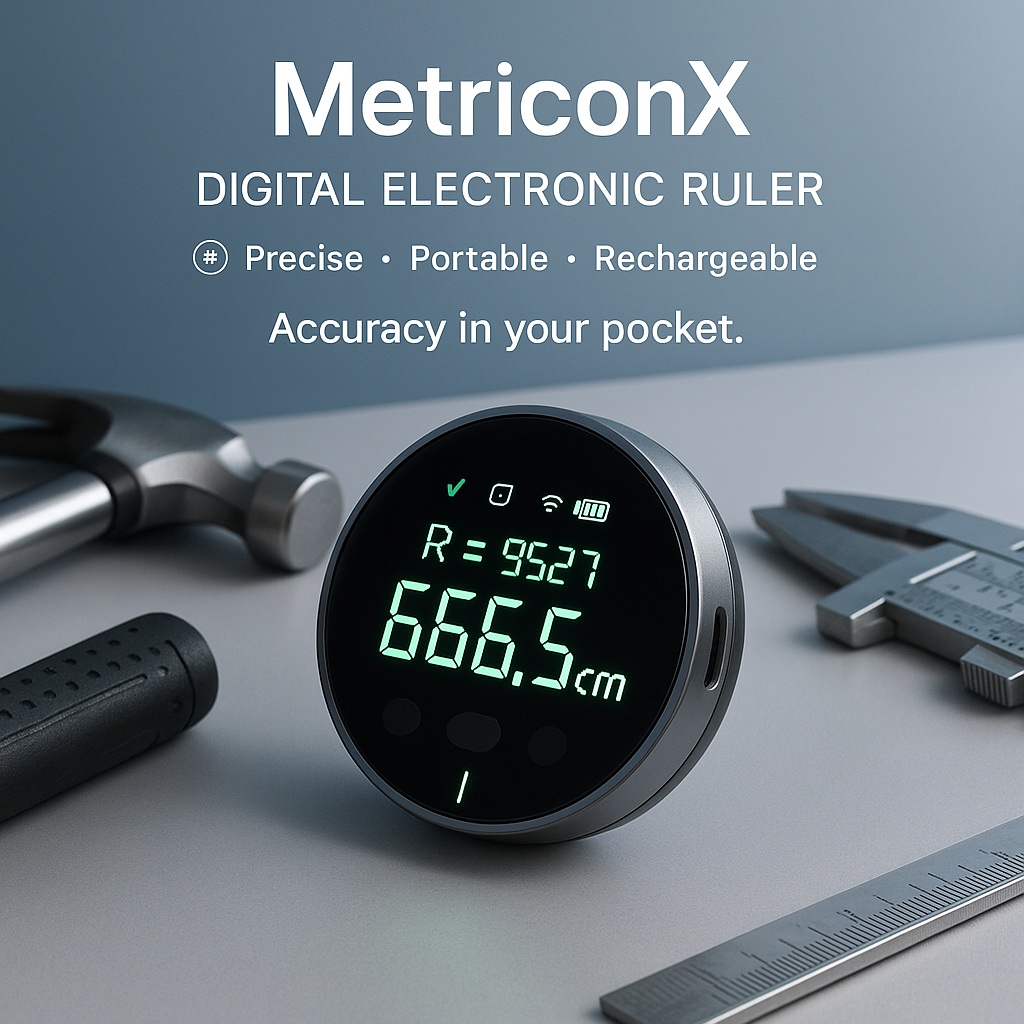 MetriconX- The Digital Electronic Ruler