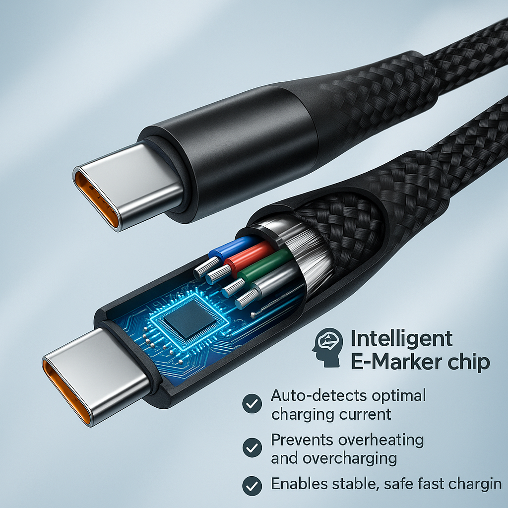 Turbo 100W Type C Super Fast Charging Cable