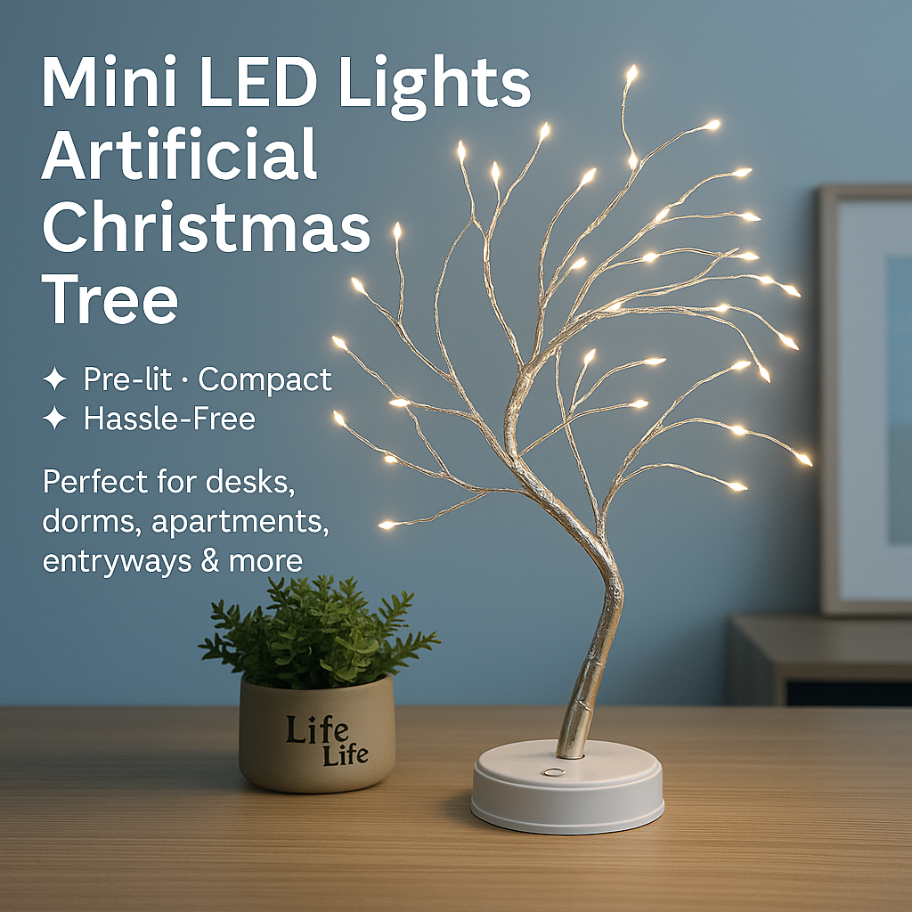 Mini LED Lights Artificial Christmas Tree