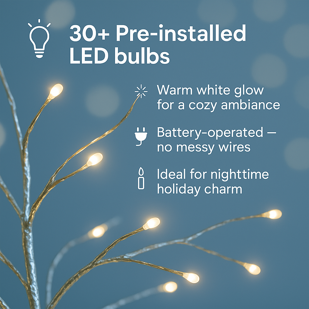 Mini LED Lights Artificial Christmas Tree