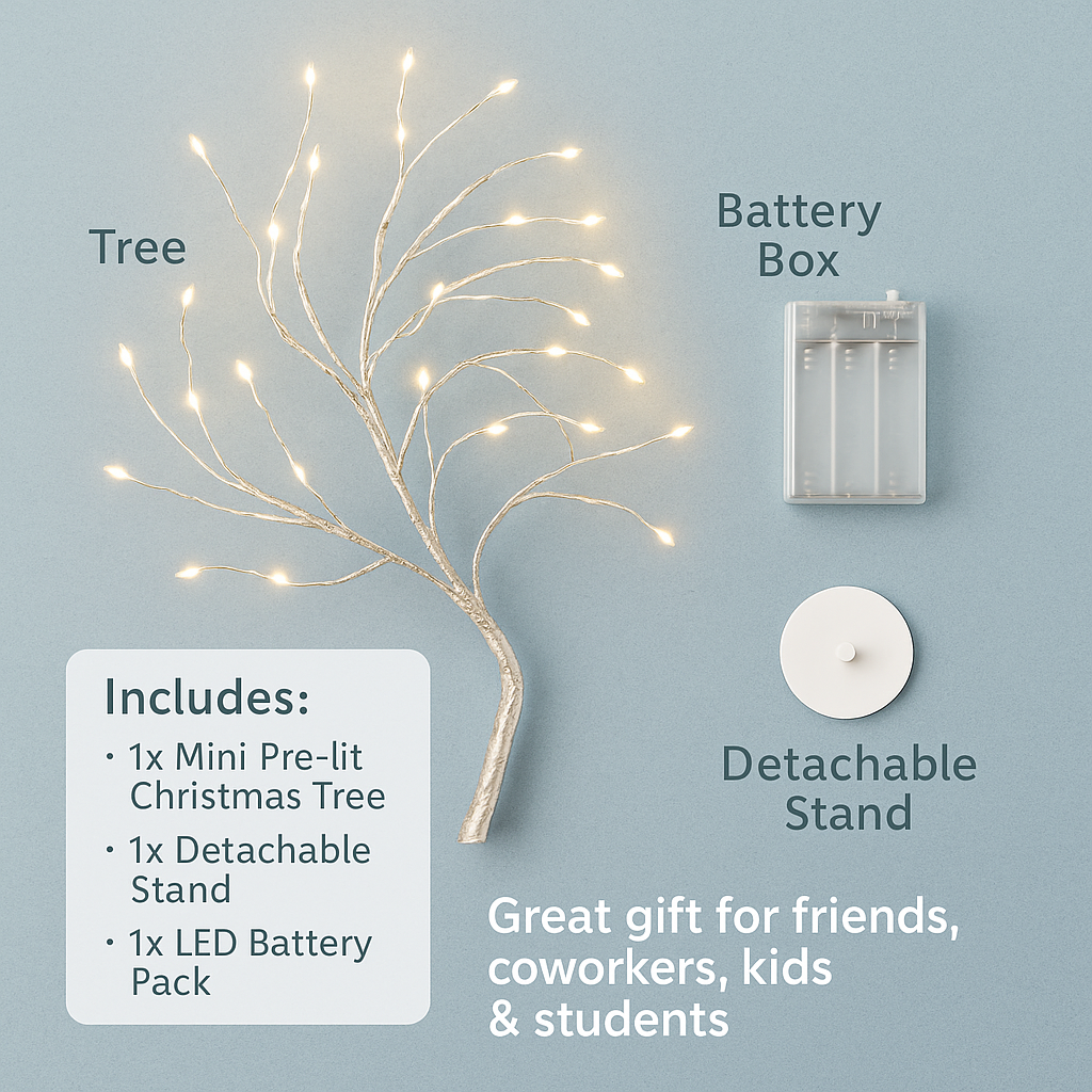 Mini LED Lights Artificial Christmas Tree