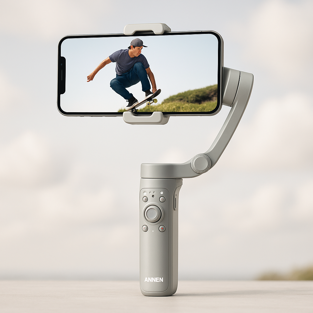 Professional 3-Axis iPhone and Smartphone Gimbal Stabilizer
