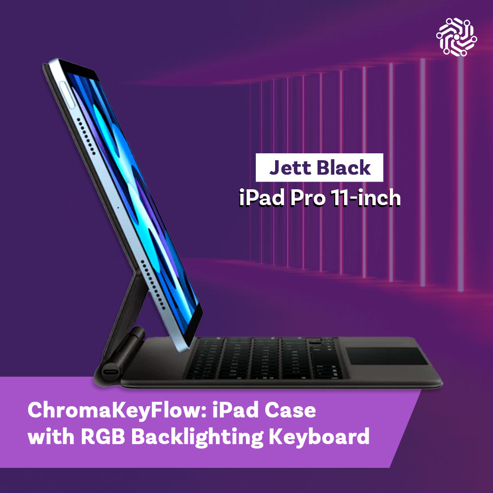 iPad Pro Jet Black Case with Keyboard