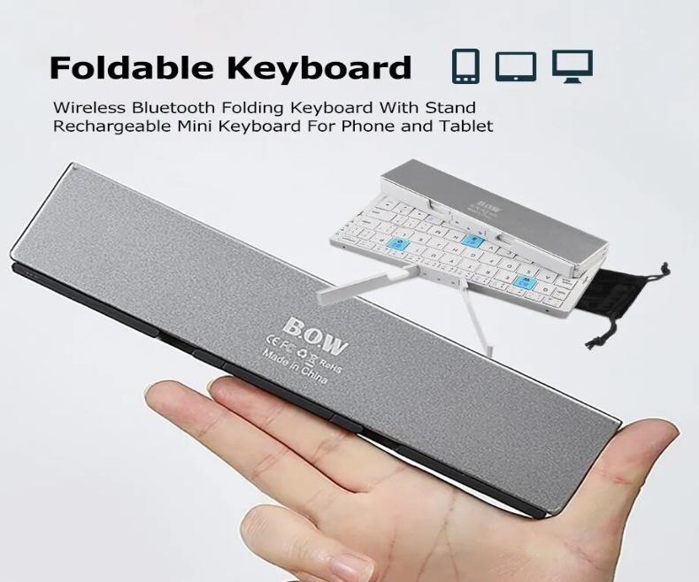 FlexiBoard: The Ultimate Foldable Bluetooth Keyboard - Technoleep