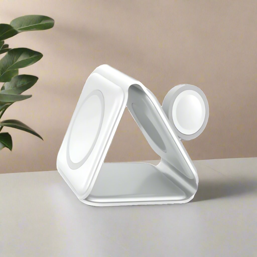ProFoldMax: The Ultimate 3-in-1 Foldable Wireless Charger - Technoleep