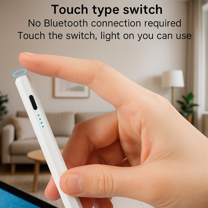 Universal Stylus Pen for iOS, Android & Windows – Fast Charging, Anti-Roll, Magnetic Tip, High Precision Drawing Tool