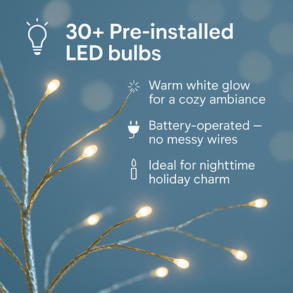 Mini LED Lights Artificial Christmas Tree