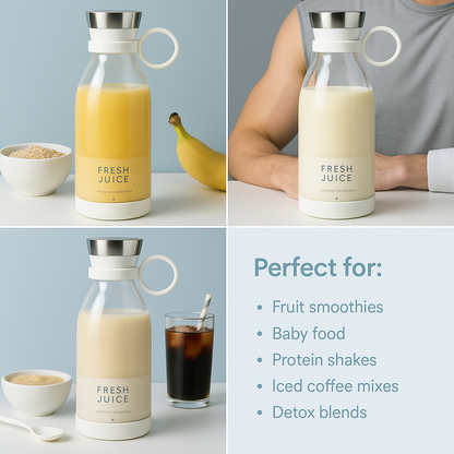 Portable Mini Juicer and Blender Bottle