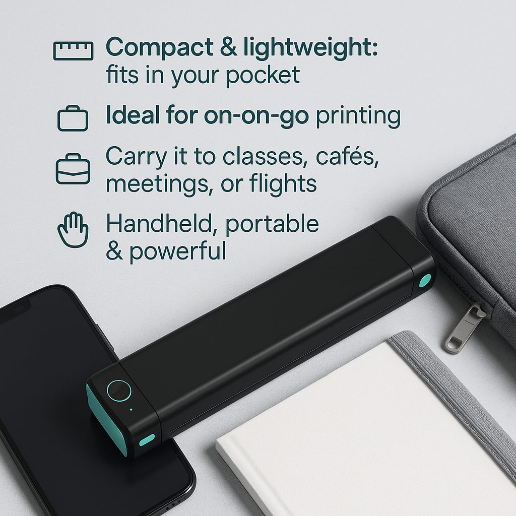 JetSetPrint- The Portable wireless printer