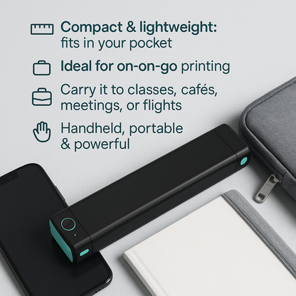 JetSetPrint- The Portable wireless printer