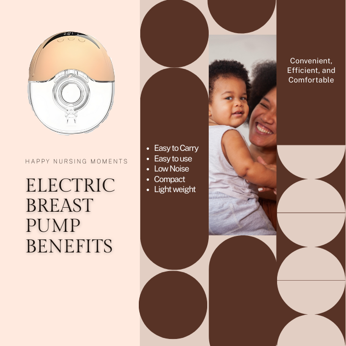 Wearable Electric Breast Pump – Hands-Free, BPA-Free, 12 Suction Modes & Quiet Operation for Busy Moms
