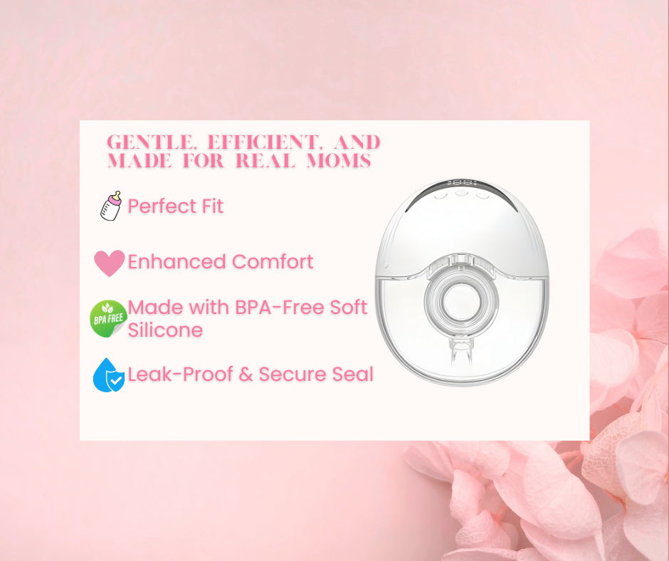 Wearable Electric Breast Pump – Hands-Free, BPA-Free, 12 Suction Modes & Quiet Operation for Busy Moms