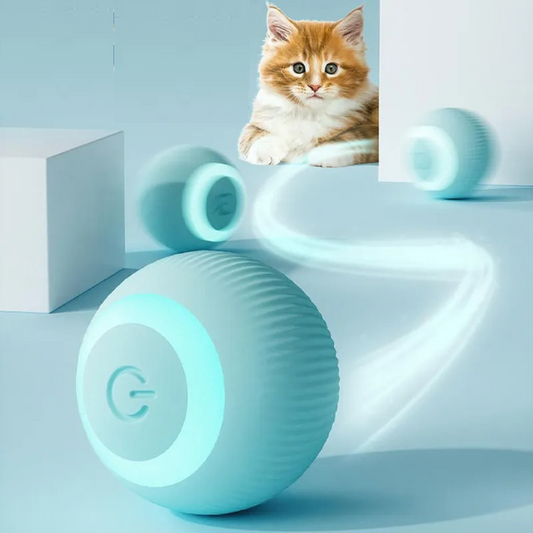 WhiskerWiz- Interactive Ball Smart Cat Toys - Technoleep