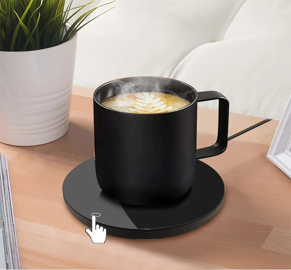 BrewBuddy- The Thermostatic Coasters Cup Warmer For Home Office Desk - Technoleep