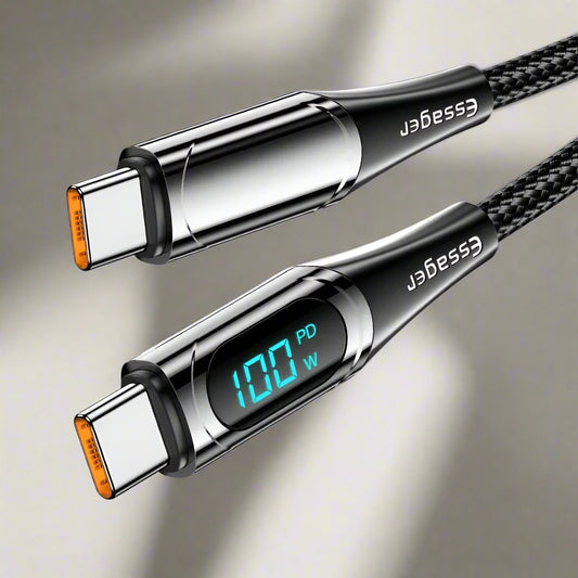 Essager- Turbo 100W Type C Charging Cable - Technoleep