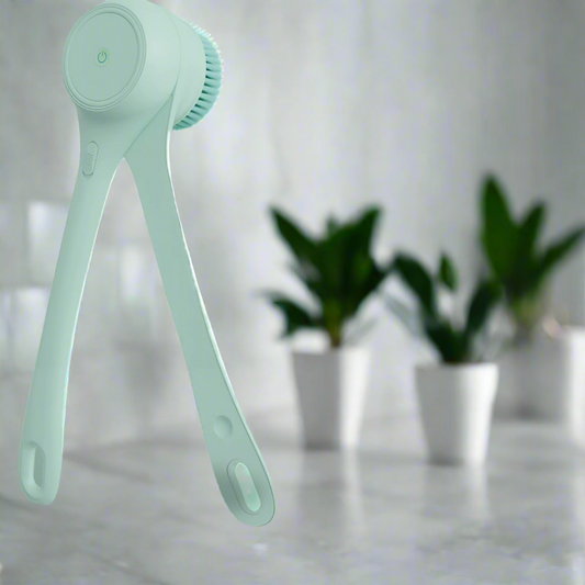 AquaGlow: 5-in-1 Electric Bath Brush