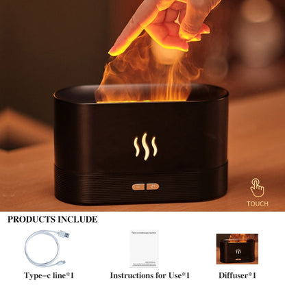 Flame air diffuser